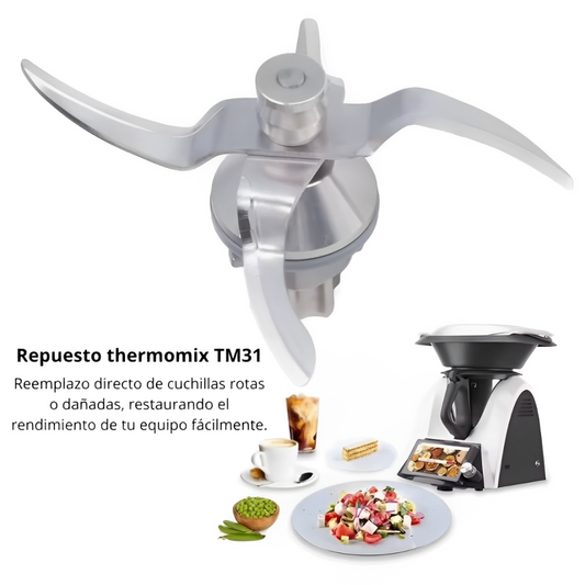 Juego cuchillas de acero inoxidable Thermomix TM31